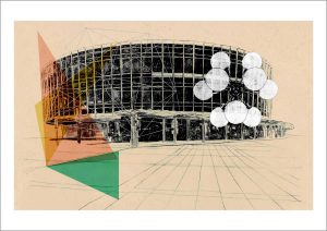 Birgit Lang - Illustration - 360 GRAD LU - Tortenschachtel Berliner Platz