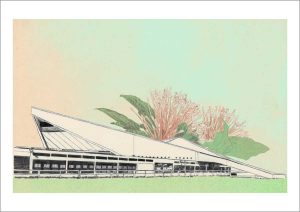 Birgit Lang - Illustration - 360 GRAD LU - Friedrich-Ebert-Halle