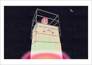 Birgit Lang - Illustration - 360 GRAD LU - Würfelbunker