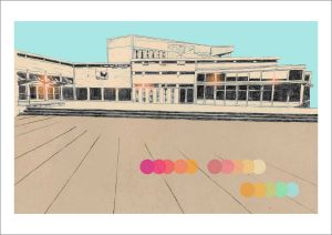 Birgit Lang - Illustration - 360 GRAD LU - Kulturzentrum dasHaus