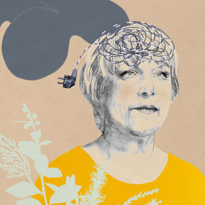 Birgit Lang, Animierte Illustration - Demenz vorbeugen