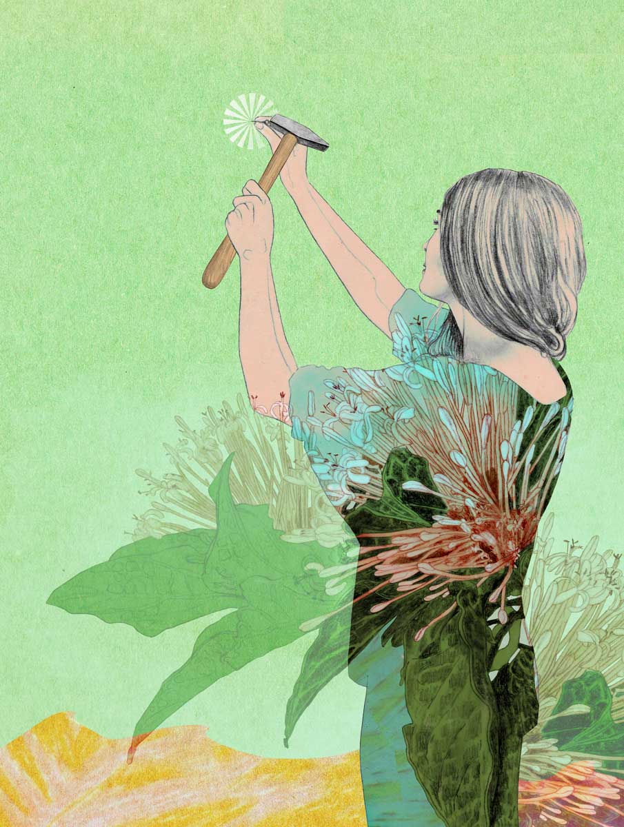 Birgit Lang Illustration - Maxima - Beruflicher Neuanfang  