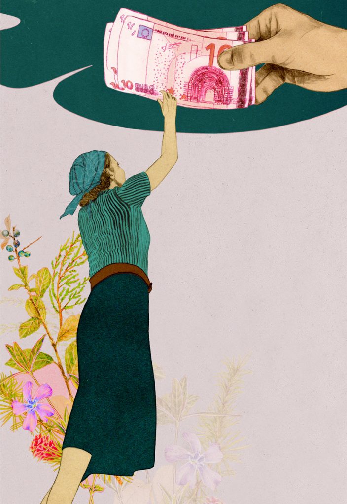 Birgit Lang Illustration - Maxima - Tradewifes