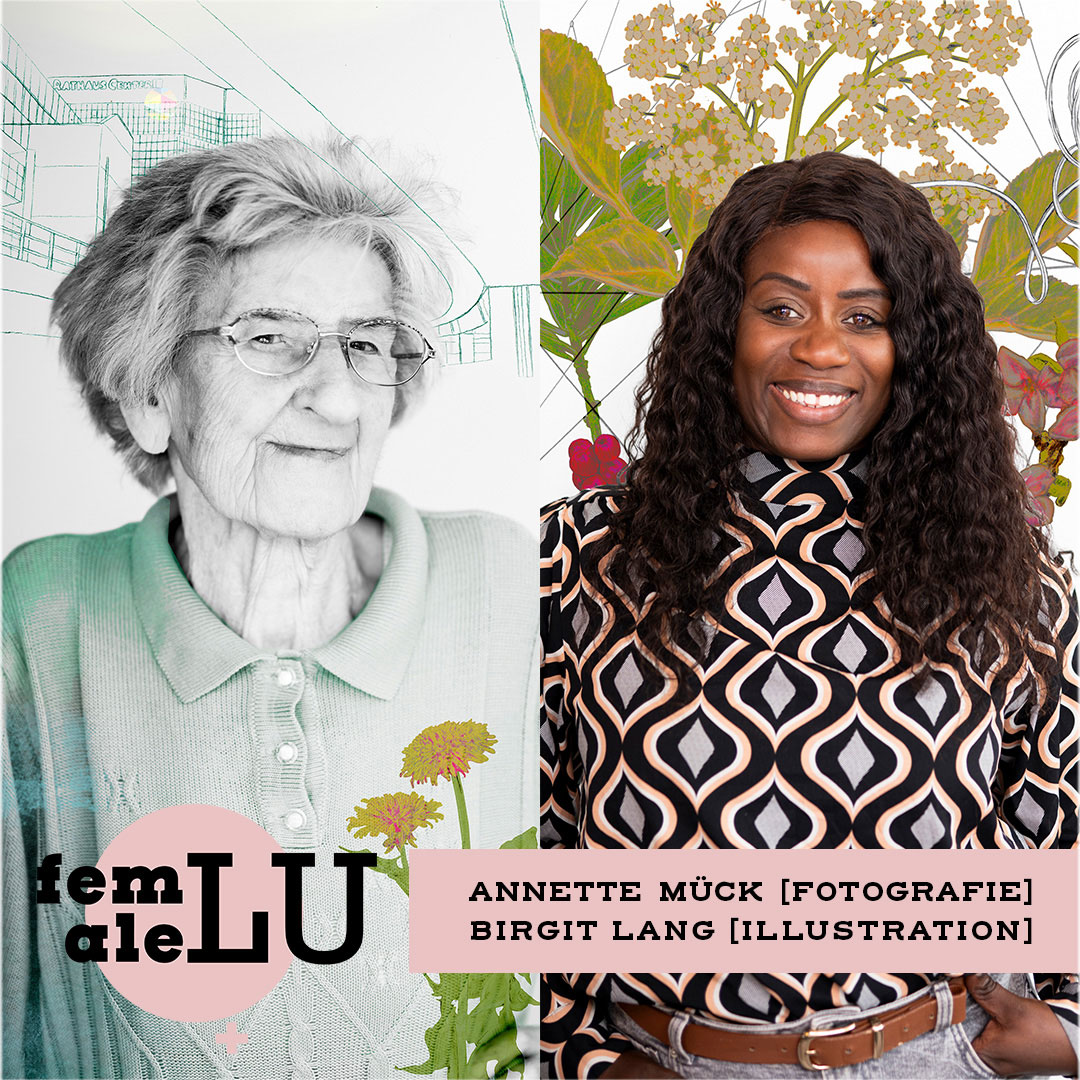 femaleLU - ein Projekt von Annette Mück [Fotografie] und Birgit Lang [Illustration]
