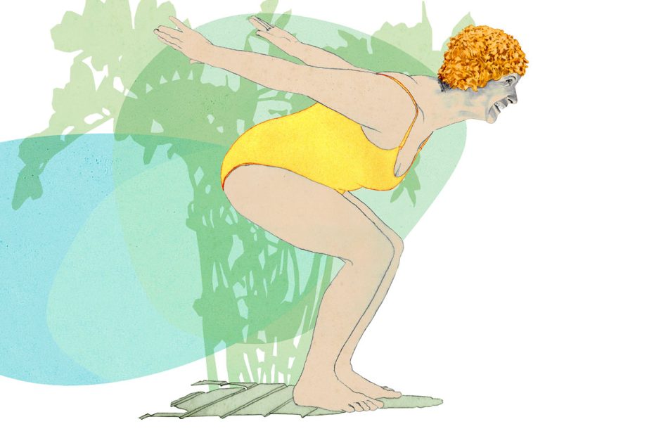 Birgit Lang Illustration - Kundenmagazin der BKK-pulsprivat: Demenz vorbeugen