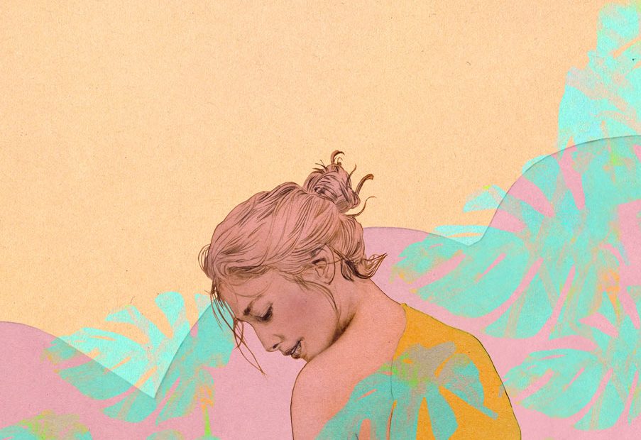 Birgit Lang Illustration - PTA Woman - Mutter werden
